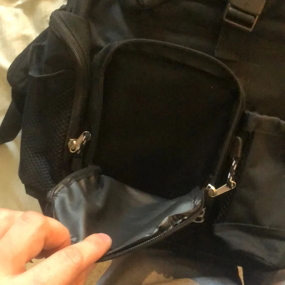 Eastsport Black Backpack Durable Everyday Design